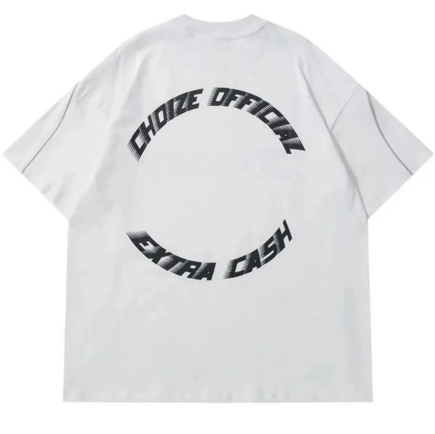 Men's fashion new letter printed breathable and comfortable round neck T-shirt outdoor high street casual photography top - Image 6
