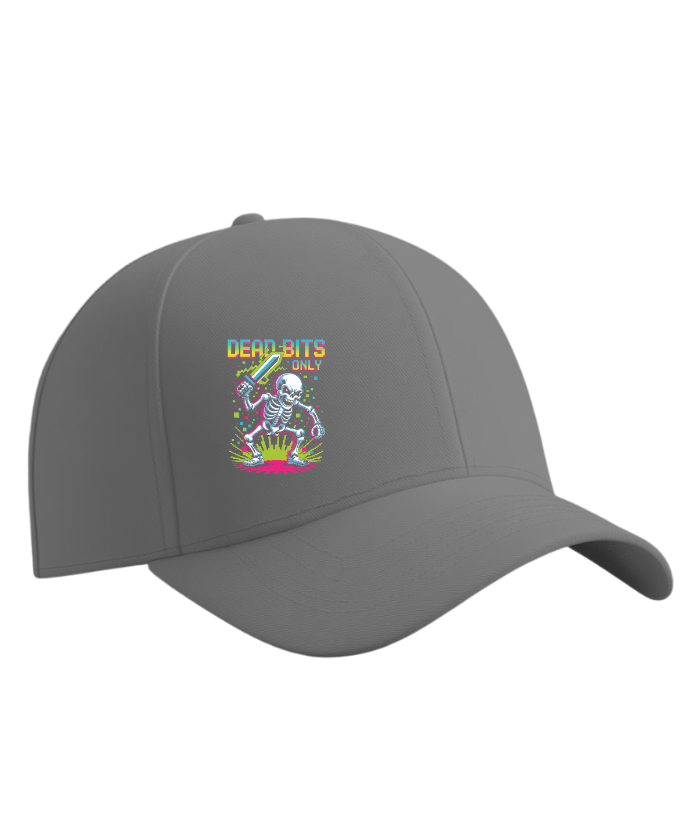 Dead Bits Only Skeleton Gamer Artwork Hat - Image 3