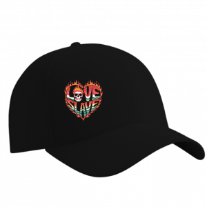 Love Slave Burning Heart Gothic Artwork Hat