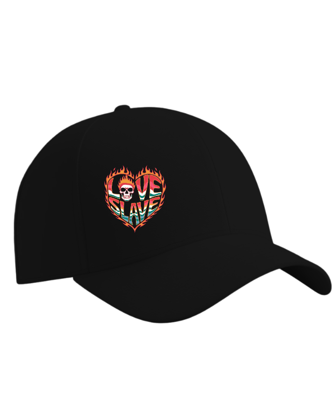 Love Slave Burning Heart Gothic Artwork Hat