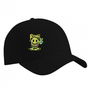Roni Slime Smiley Face Streetwear Design Hat