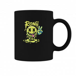 Roni Slime Smiley Face Streetwear Design Mug