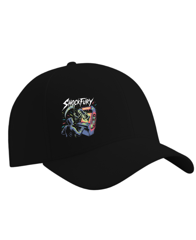 Shocktury Retro Arcade Horror Design Hat