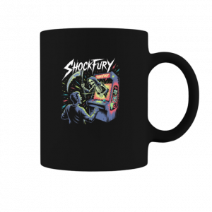 Shocktury Retro Arcade Horror Design Mug
