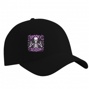 Spooky Season Skeleton Halloween Artwork Hat