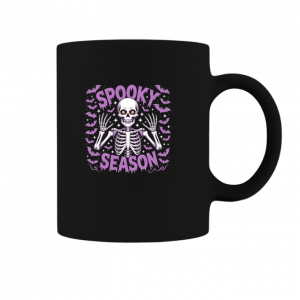 Spooky Season Skeleton Halloween Artwork Mug